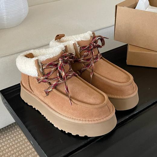 你好桑坡【桑坡村出品 皮毛一体】男女款勃肯鞋/半拖/雪地靴 商品图8