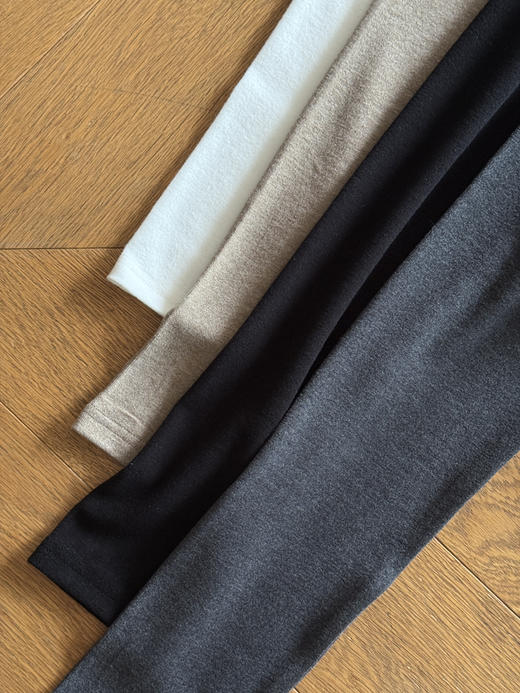 25秋冬高智极简--半高领高弹磨毛打底衫【包邮+三天无理由退换】 商品图14