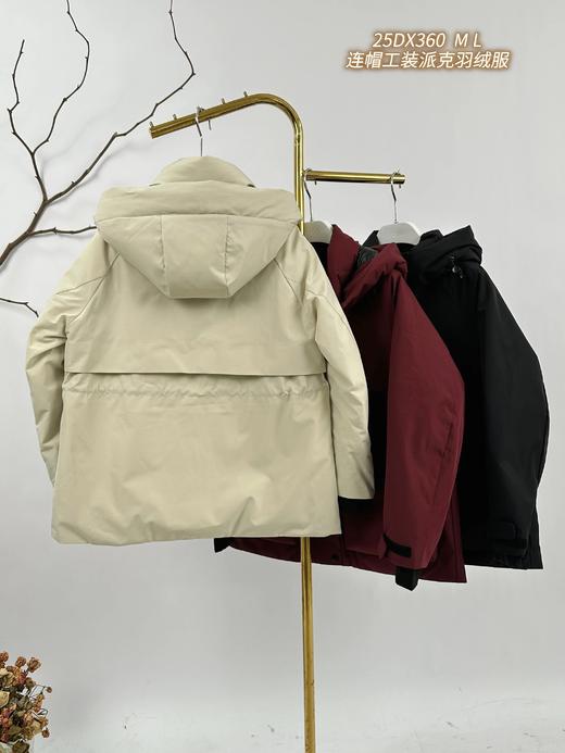 MY25DX360#连帽工装派克羽绒服 商品图1