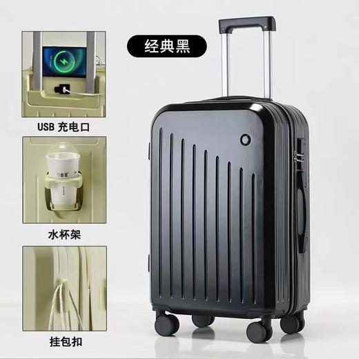 行李箱拉杆箱男女万向轮学生24寸旅行箱20寸登机密码箱透气轻便箱包 商品图1