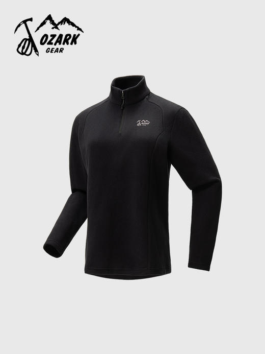 OZARK奥索卡女款半拉链T恤25年秋冬保暖OAGWT542114 商品图1