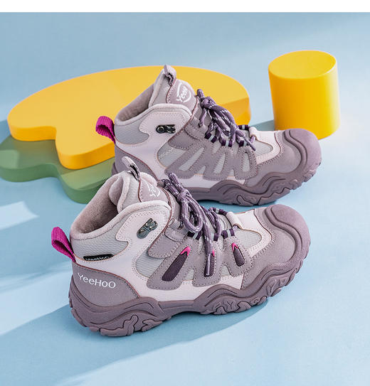 🌈新品首发【英氏YeeHo0童鞋冬季加绒保暖高帮潮流运动鞋YHFEL2542306】这款英氏的高帮运动鞋真的太酷啦！！ 商品图6