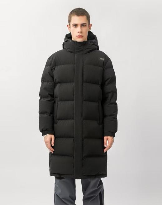 HH海丽汉森长款羽绒服过膝连帽羽绒服大衣男女同款 商品图0