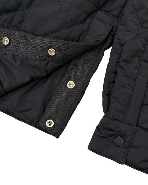 中性款绗缝格薄夹棉夹克外套he010 商品图2