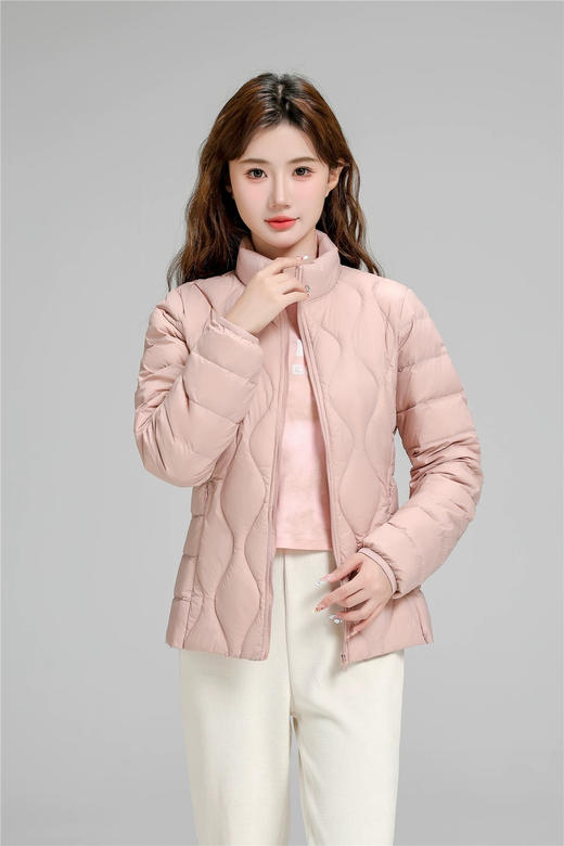 心选丨【秋冬必备】葫芦纹轻型羽绒服合集 连帽/立领/马甲款 90白鸭绒——又蓬又暖又轻盈 商品图1