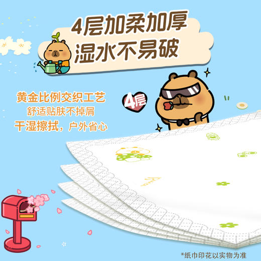 清风卡比巴拉手帕纸迷你装 18包/袋 商品图2
