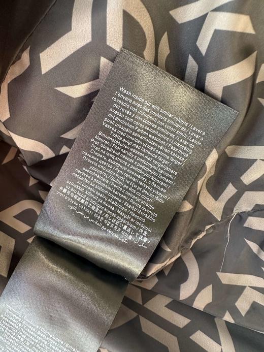 贝壳三 胶印字母蓬松保暖连帽棉服女轻便宽松绗缝棉衣C111201 商品图13