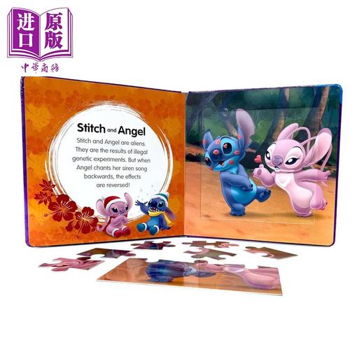 【中商原版】拼拼书 史迪克 Disney Stitch My First Puzzle Book 英文原版 儿童拼图故事 拼图书 进口绘本互动童书 亲子共读 商品图3
