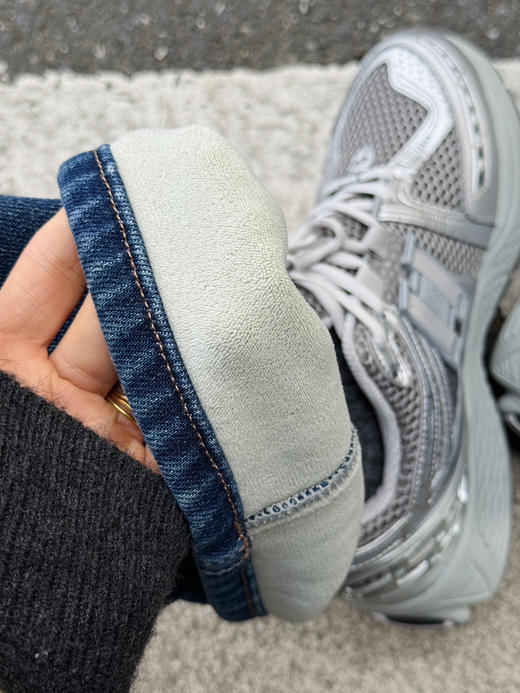 25秋冬--1条过冬+厚绒长腿抗风直筒牛仔裤【包邮+三天无理由退换】 商品图6