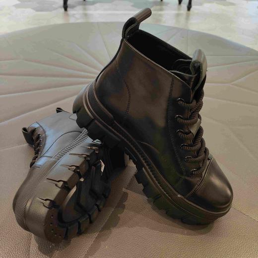 LFGJ凌介女鞋 14632 时尚百搭厚底小短靴 商品图2