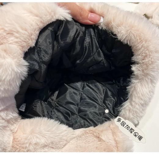 皮质雷锋帽子秋冬季加厚保暖户外护耳防风防寒毛绒帽 商品图5