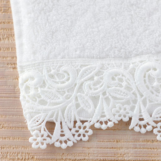 内野XX 白蕾丝方巾 商品图5