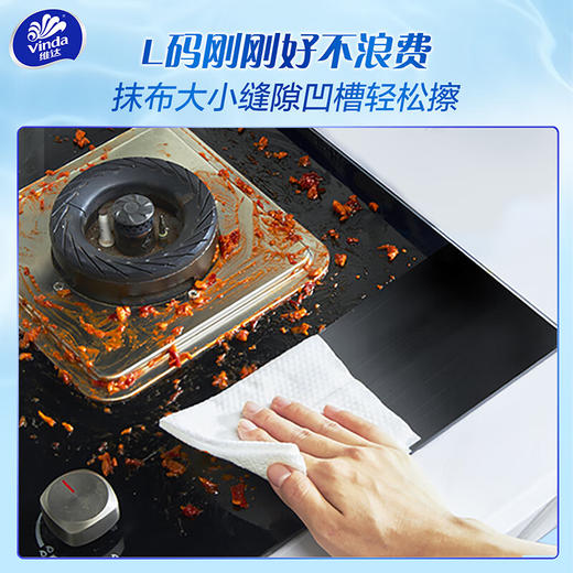 维达厨房清洁卫生湿巾60片L码/包 商品图4