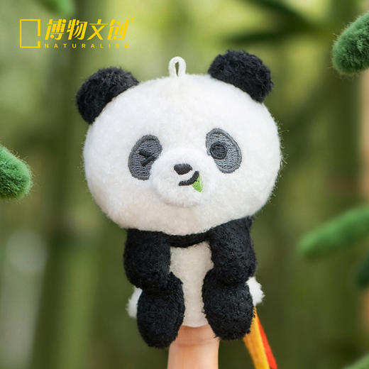 博物文创 掌上动物园系列 指偶 金丝猴 水獭 大熊猫 挂件 指偶 礼物 商品图1