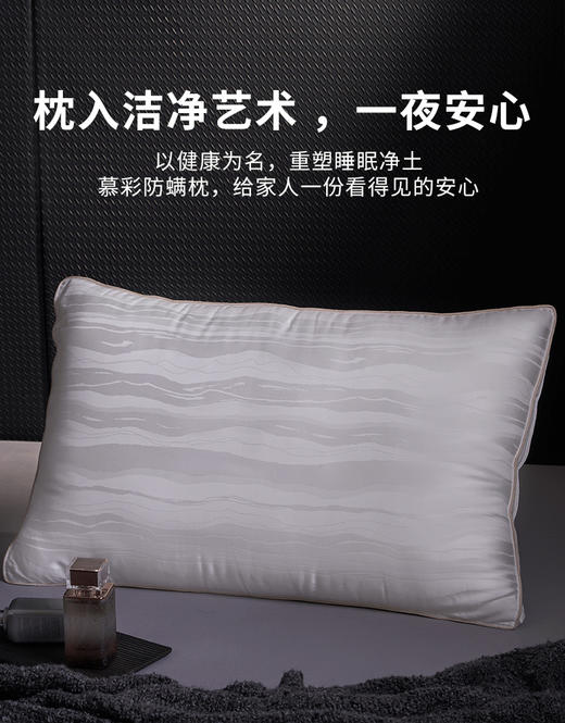 【维科家纺】 慕彩抑菌防螨纤维枕/只 商品图6