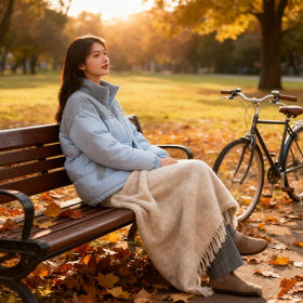 🌈寒潮刺客一夜破防❗这件「抗冻神衣」💪让北方人跪求链接！📣【季末清仓】Schenvega毛巾刺绣棉衣外套DQC5302款 🔥炸裂福利！