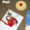 4楼Eubelle欧蓓 puui原创生活红色斜挎包迷你单肩包 小型通勤耳机包ins女 活动价：189元 商品缩略图0