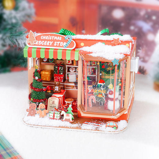 DIY手作圣诞小屋姜饼商店玩具-纪念日百货门店同款167193633 商品图2