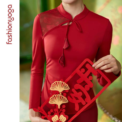 FC15373新中式花朵长袖 商品图8