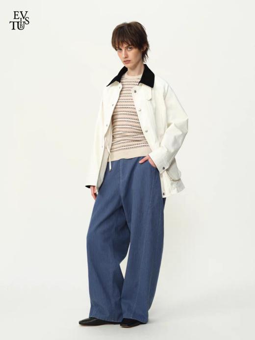 Evistub girls/E-5DWT1411/重水洗全棉复古谷仓夹克 商品图1