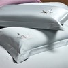 【维科家纺】  天雪长绒棉A类抑菌四件套-竹影清风（清水蓝） 商品缩略图3