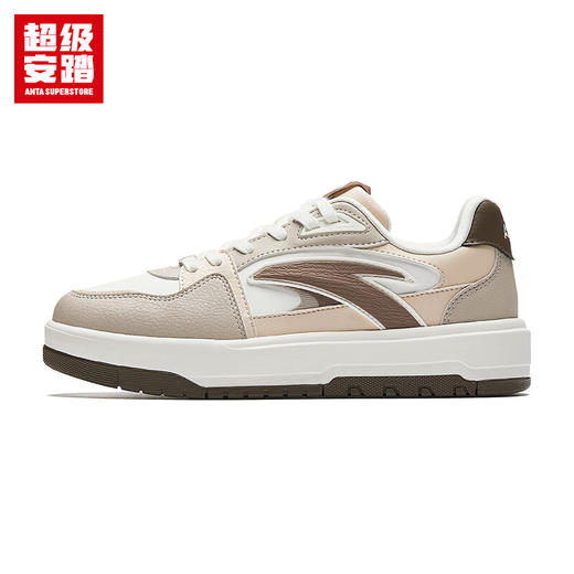 超级安踏月牙丨运动板鞋女鞋秋冬轻质舒弹科技减震休闲鞋子女122548007U 商品图7