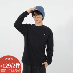 简约logo刺绣磨毛字母T恤-纪念日百货门店同款166893831