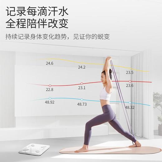 舒华家用智能体重秤人体秤减肥专用宿舍精准测量脂电子秤 商品图3