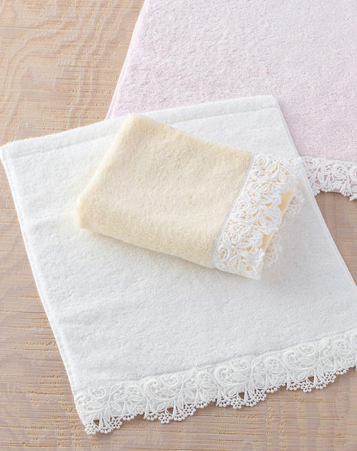 内野XX 白蕾丝方巾 商品图0