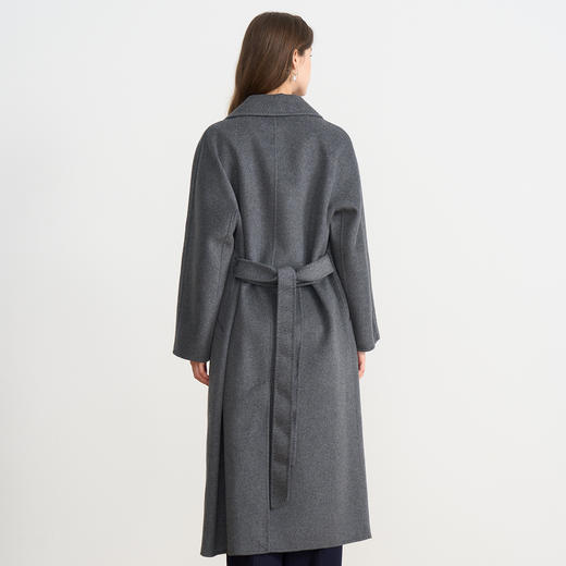 EITIE爱特爱宽松简约时尚纯山羊绒柔软保暖大衣8014737 商品图4