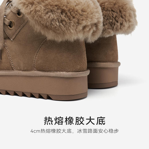 星期六波西米亚风厚绒保暖雪地靴SSD411A553 商品图7