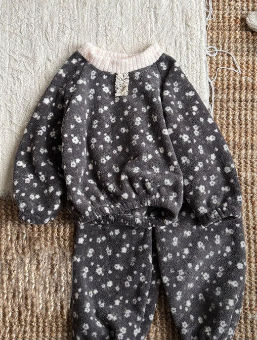 西蒙日记&儿童花边雪呢绒家居服睡衣DLXNLJJF 商品图4