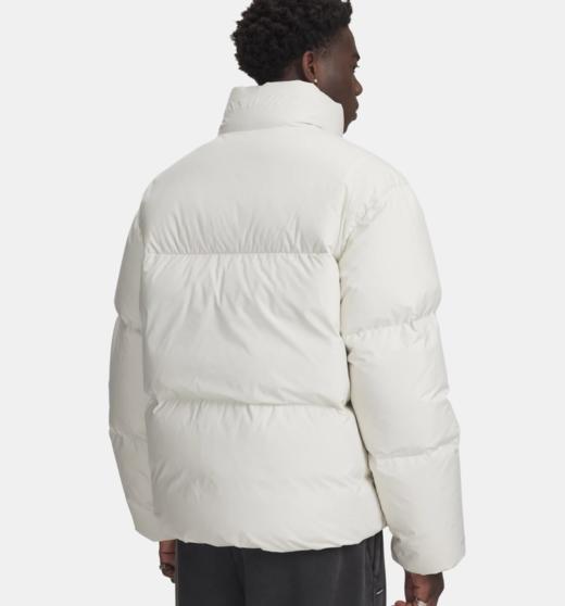 安德玛男子UA Limitless热冬系列700蓬压纹短款鸭绒羽绒服6008826-110 商品图1