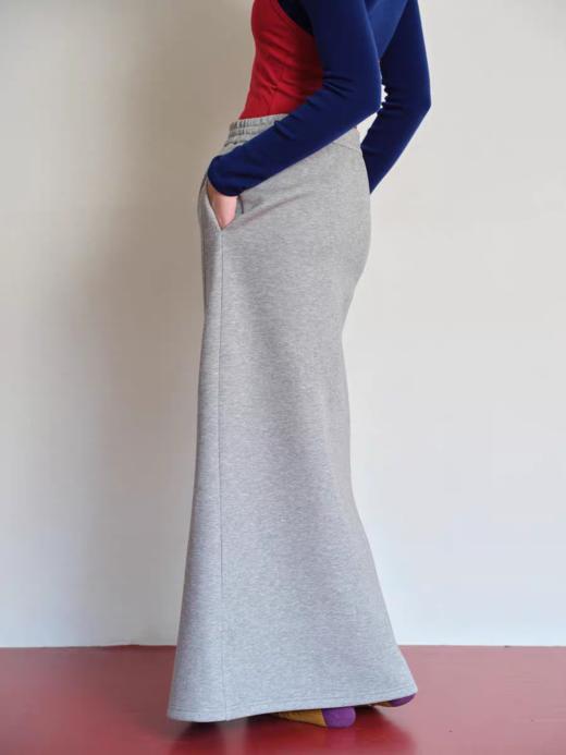 Evistub girls/E-5QCQ280/不规则拼接运动卫裙女秋 商品图3