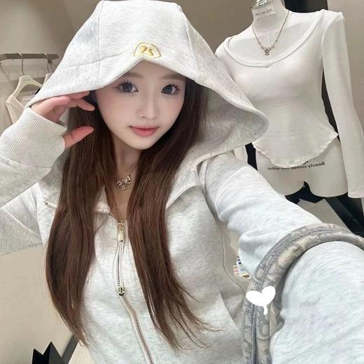 露露Scuba 女士拉链加绒连帽衫 商品图5