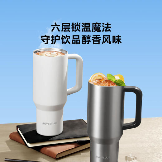 【波乐派】畅饮冰霸杯316L不锈钢内胆1200ml 商品图8
