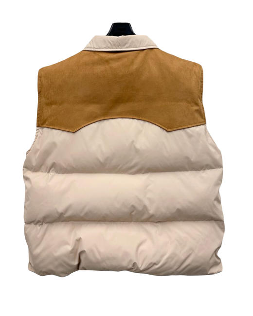 女款尼龙拼接羽绒棉马甲zh017 商品图1