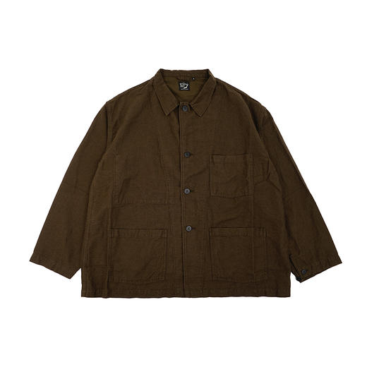 orslow COTTON LINEN MOLESKIN 日本制棉麻混纺复古工装夹克外套 商品图0