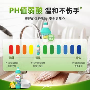 传化 洗洁精小瓶500g*30整箱 高效去油酒店饭店工厂寝室果蔬净洗涤剂 /家庭清洁/纸品 /家庭环境清洁 /洗洁精 商品图4