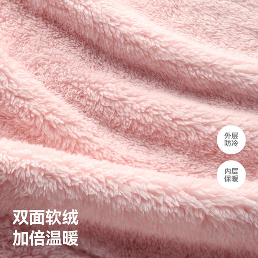 贝肽斯睡衣女款成人2025新款珊瑚绒a类亲子装家居服套装保暖加厚 商品图3