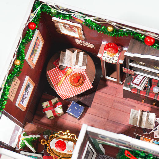 DIY手作圣诞小屋心意商店玩具-纪念日百货门店同款167193641 商品图1