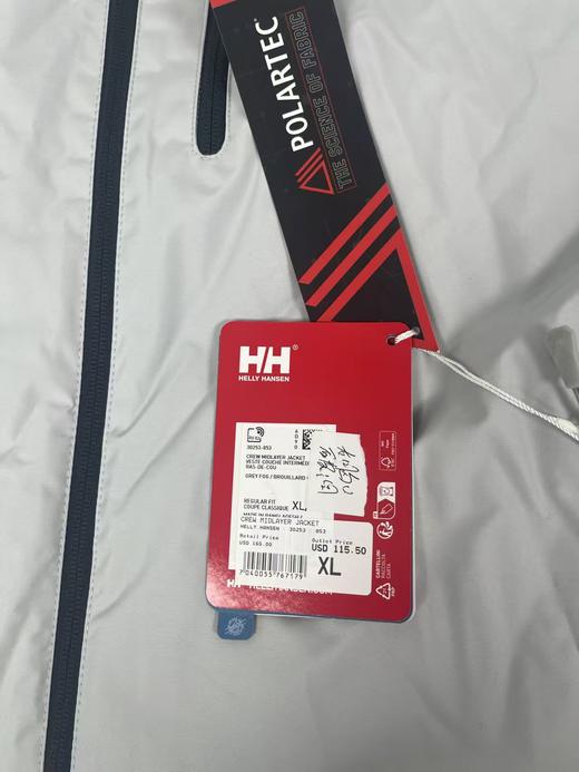 瑕疵HELLY HANSEN/HH 海丽汉森 CREW 男士立领拉绒保暖透气中间层夹克 商品图3