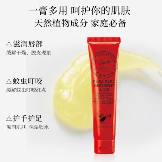 诺珊娜木瓜膏2支-2630改善肌肤的干燥问题 天然成分 一支多用 商品图1