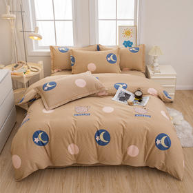 优选丨【全棉加厚磨毛四件套】西域楼兰100%全棉四件套 采用高支高密纯棉材质 柔软亲肤 吸湿透气 带来极致睡眠体验