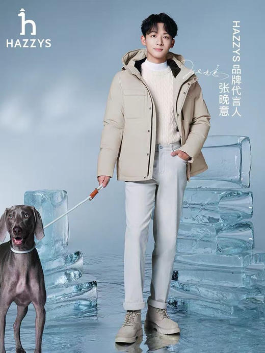 【秒杀价已调 直接拍】2025 张晚意款 Hazzys哈吉斯 冬季 新款男士户外工装羽绒服 商品图13