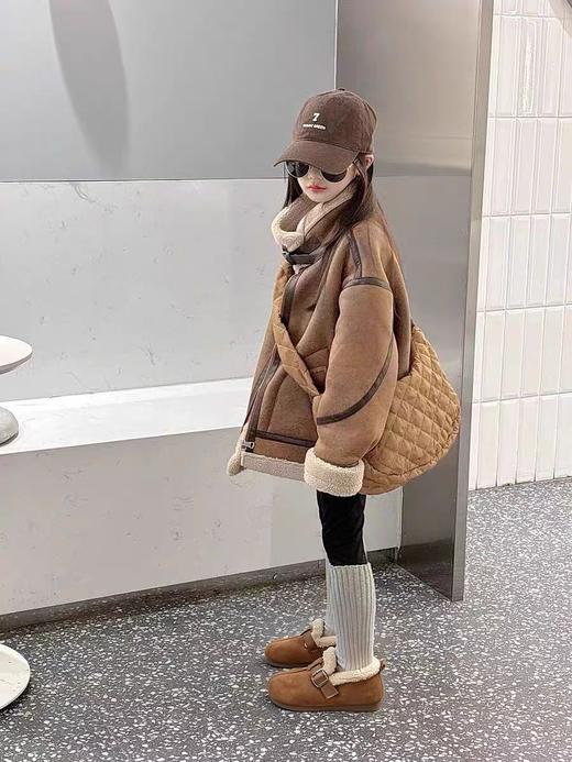 ❗️降温福利速抢🔥【AFJI儿童加绒保暖百搭魔术贴勃肯鞋A635】 ✅加绒加厚设计！保暖又好看 ✅勃肯设计，经典加上流行 商品图3