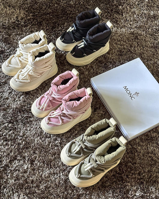现货 THS-限时 蒙克家 女士 秋冬羽绒滑雪靴 4色 BZ1272 商品图5