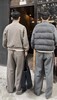 【富春山居套装】2025男士冬季简约时尚休闲老钱风半拉链设计款男士立领假两件卫衣长裤套装 商品缩略图3