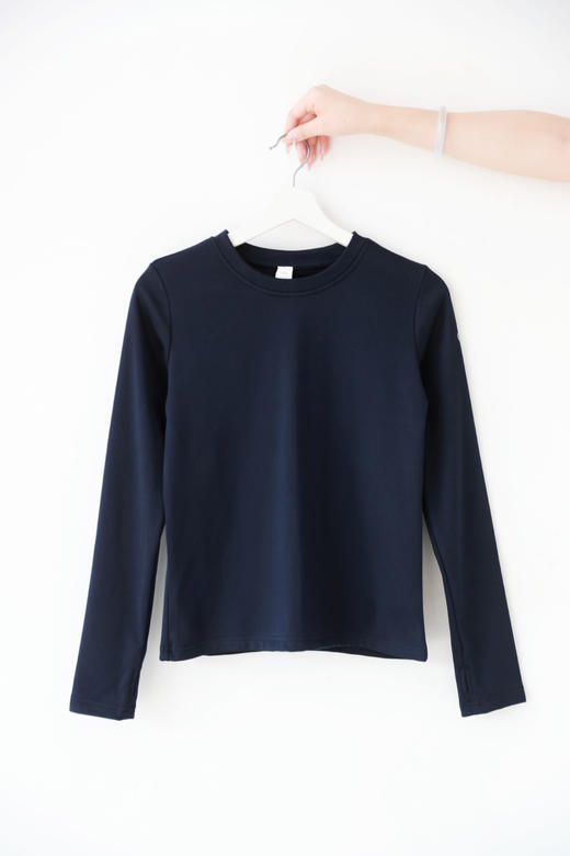 基本款打底衫，显瘦且好看。可以焊在身上瑜伽训练长袖女C111258 商品图7