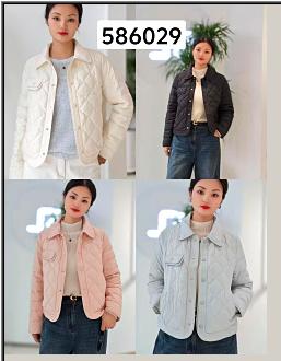 586029小翻领轻便羽绒服 商品图0